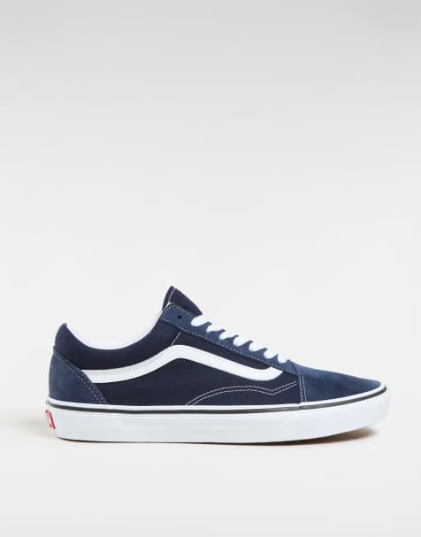 Vans - UA Old Skool - Sneakers blu e bianche - view 1