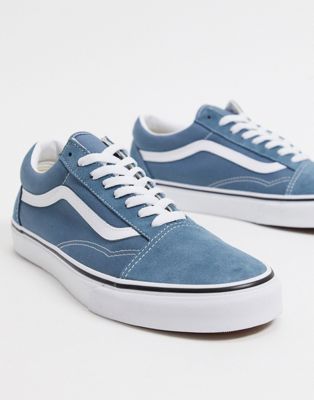 Vans UA Old skool sneakers in blue mirage/true white | ASOS
