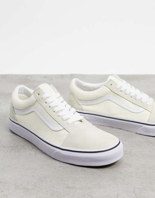 vans old skool classic white true white