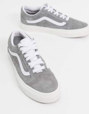 vans old skool grey suede