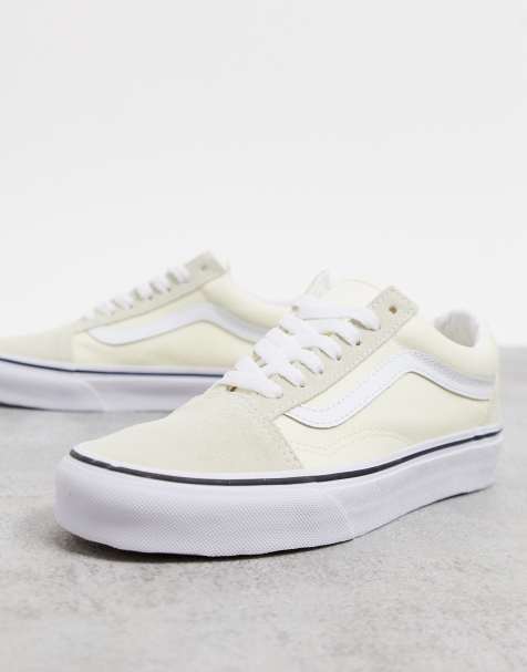 Vans Ua Old skool trainers in classic white/true white - view 1