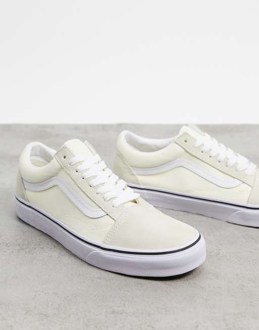 Vans old skool store classic true white