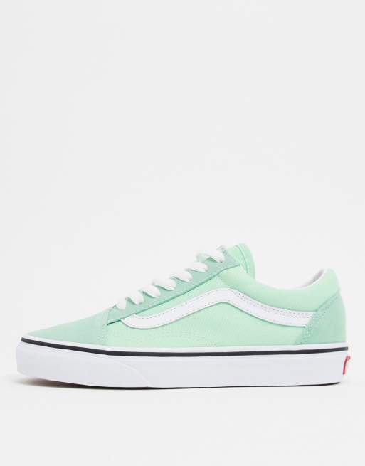 Light green hotsell vans old skool