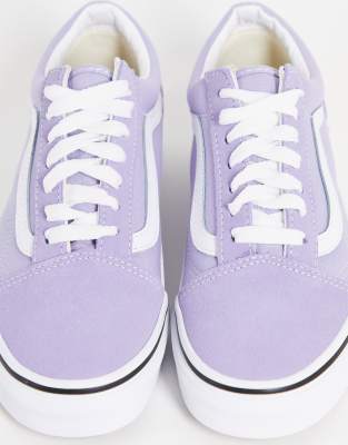 old skool vans lilac