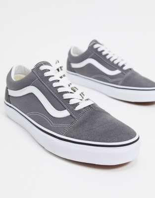 pewter old skool vans