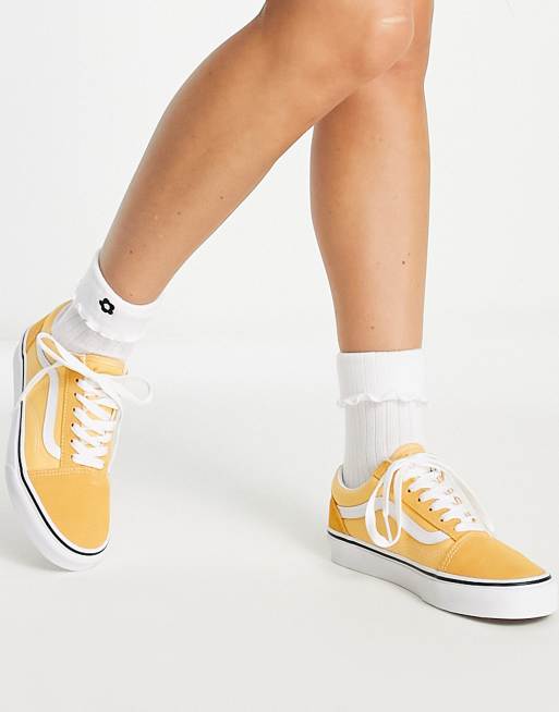 Vans ua old hot sale skool yellow