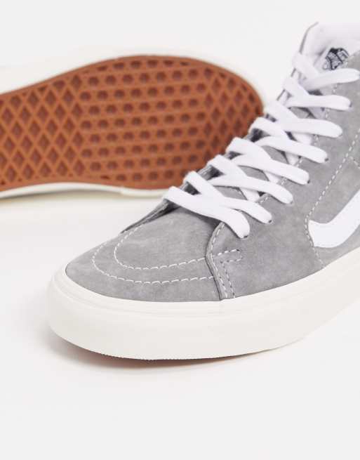 Vans UA Sk8 Hi Baskets montantes en daim Gris