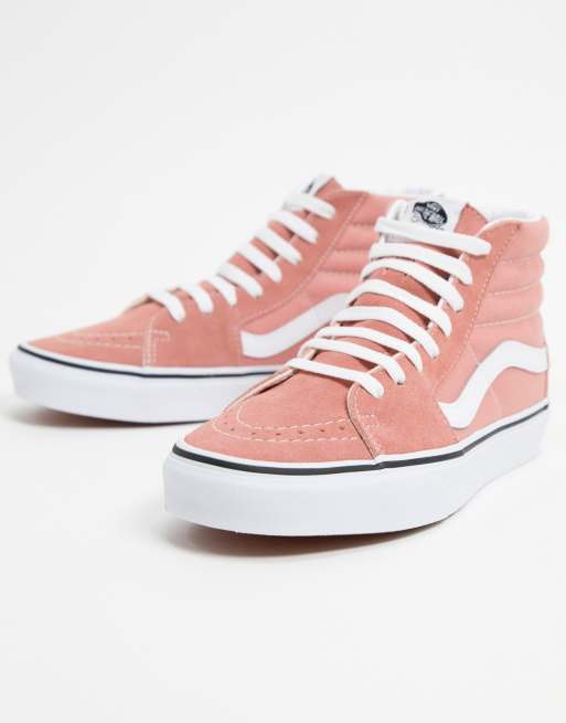 Basket vans rose best sale