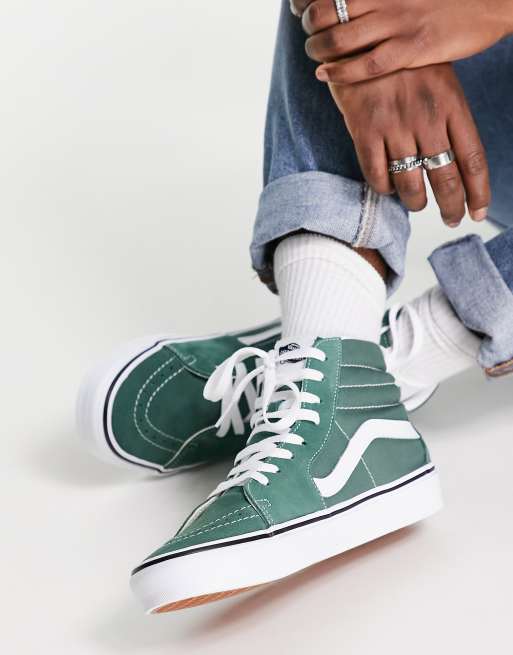 Vans - UA SK8-Hi - Grønne sneakers , 4 af 4