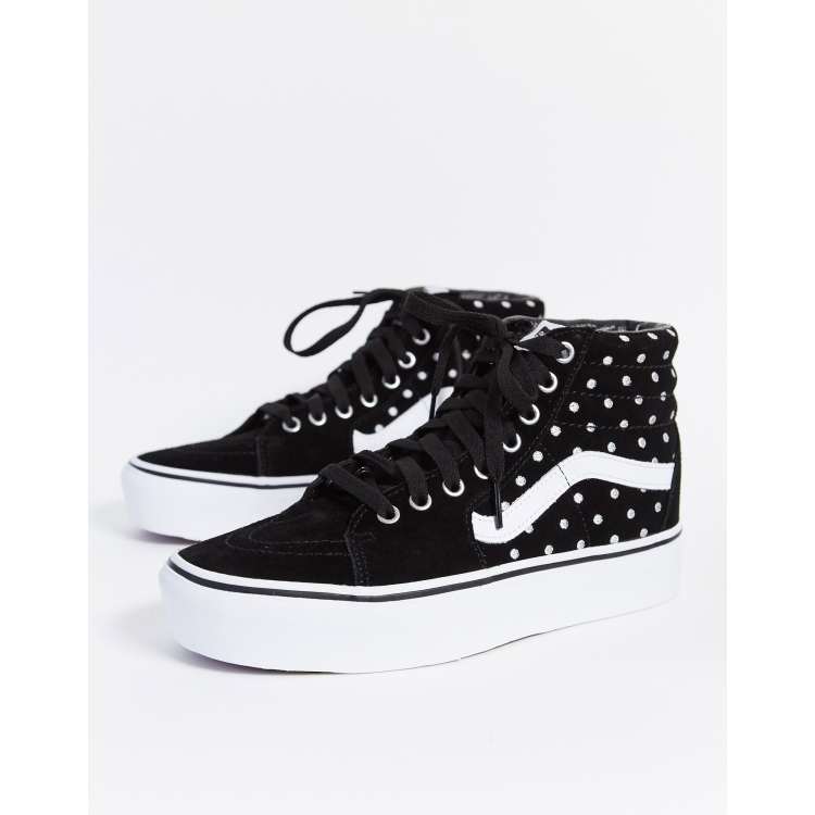 Vans UA SK8 Hi Platform 2 Baskets montantes pois Noir et