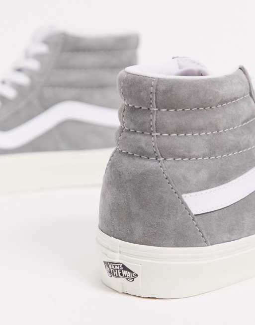 Vans high cheap top gris