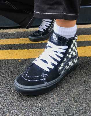 vans sk8 hi zebra