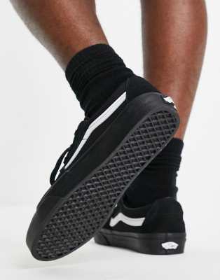 black suede sneakers