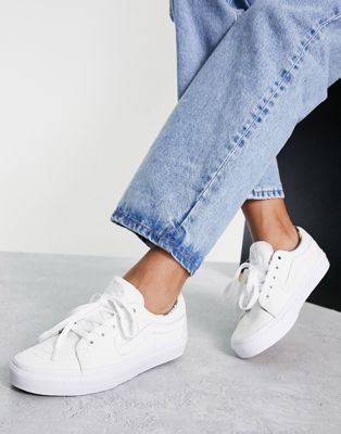 Vans UA SK8-Low trainers in all white