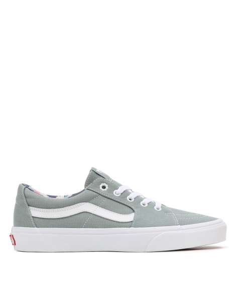 Vans UA SK8-low trainers in grey blue - view 1