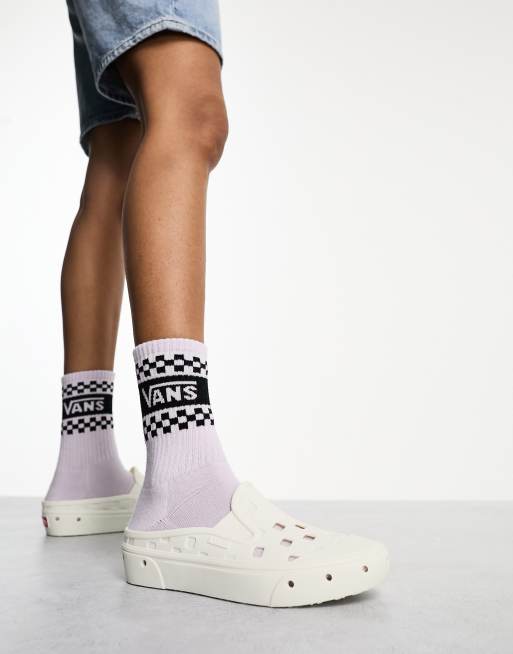 Asos white slip hot sale on shoes