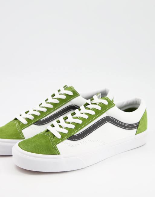 Vans style 36 retro on sale green