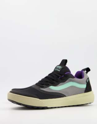 Vans grey outlet ultrarange rapidweld trainers