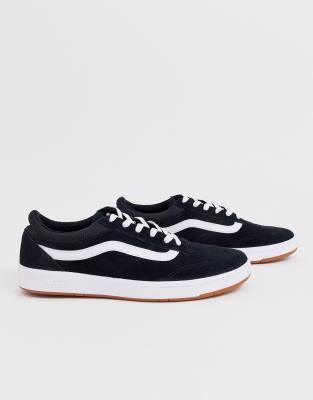 vans uc cruze sneakers in black