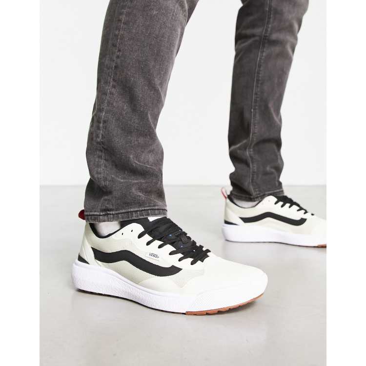 Vans ultra range trainers in white and black ASOS