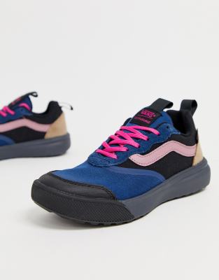 vans blue pink