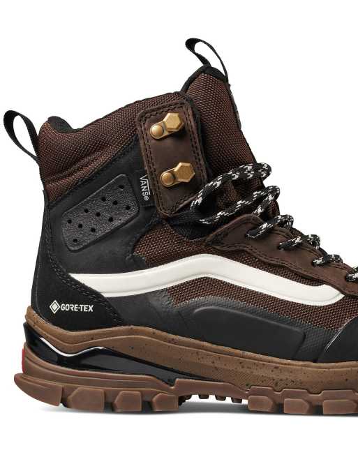 Vans UltraRange EXO Hi Gore-Tex MTE-3 gum sole boots in brown