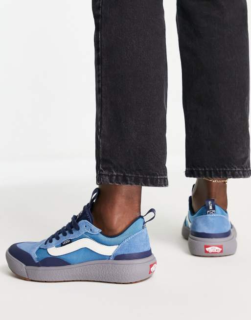 Vans blue and on sale gray