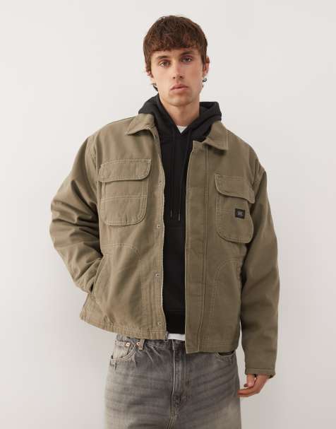 Vans - Umber - Veste en toile pigmentée - Aluminium - view 1