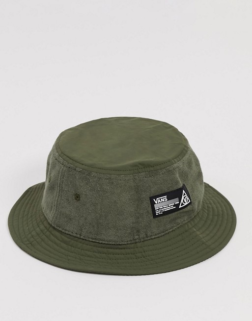 Vans Undertone bucket hat in green