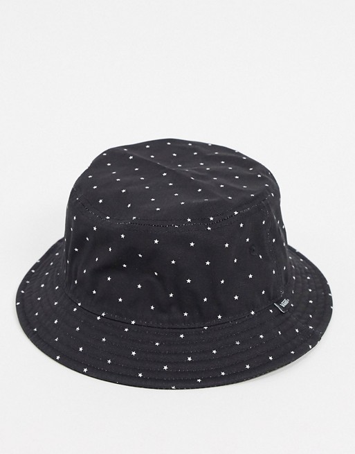 Vans Undertone II bucket hat in black/white