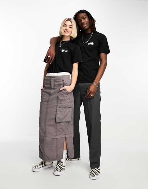 Vans – Unisex Hi DEF – T-Shirt in Schwarz mit Logo-Rückenprint, 3 von 4