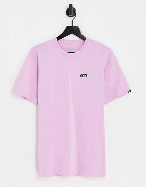 Vans unisex Left chest logo t-shirt in baby pink Exclusive at ASOS | ASOS