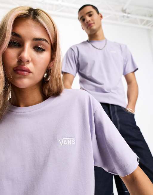 Vans logo t shirt outlet women's