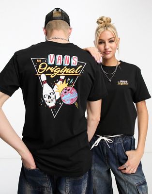 Vans unisex Lucky Spare back print t-shirt in black - ASOS Price Checker