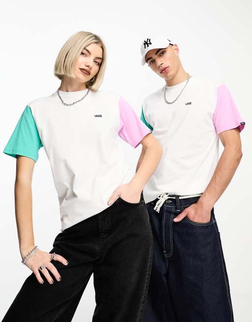 Vans - Unisex Opposite - T-shirt in wit