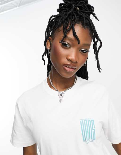 turquoise vans shirt