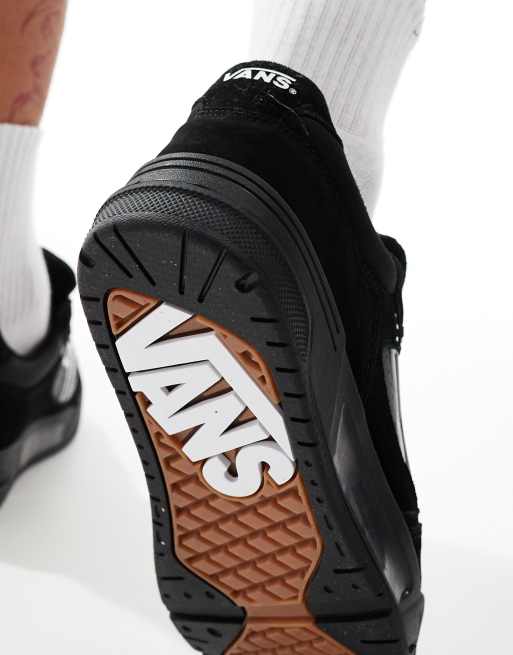 Vans nere nuque camoscio