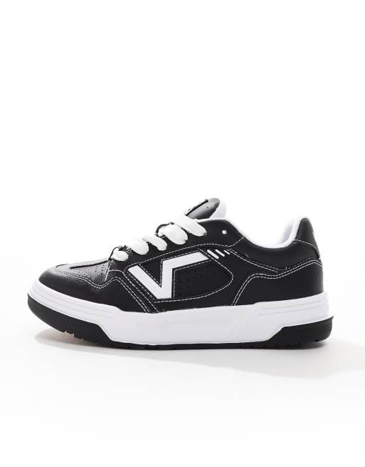 Vans nere basse pelle sales
