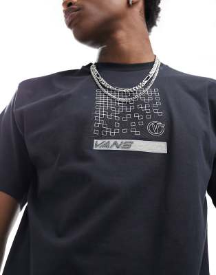Utility Pack Topography - T-shirt grigia con logo al centro - In esclusiva per ASOS-Grigio - Vans T-shirt donna  - immagine3