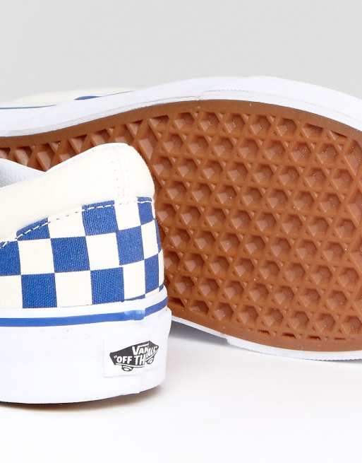 Vans sans shop lacet bleu