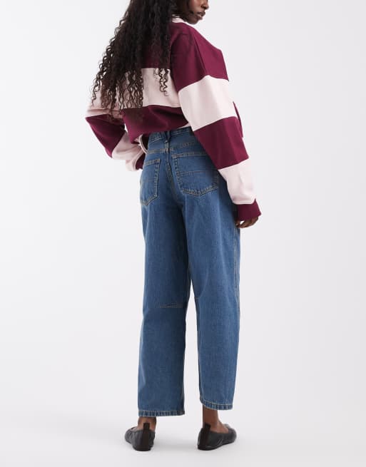 Vans - Vaqueros barrel Check 5 en negro, 3 de 5