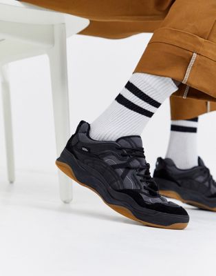 Vans - Varix - Sneakers met kleurvlak in zwart