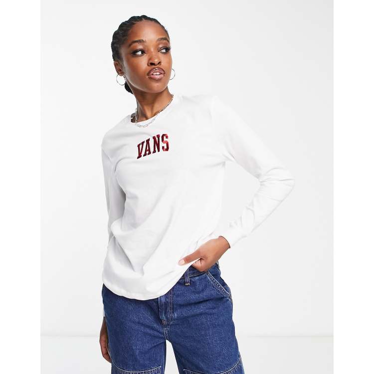 Women's long sleeve store vans shirt