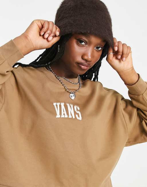 Vans hoodie store womens Brown