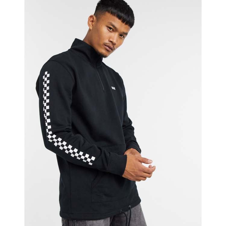 Vans overhead checkerboard sleeve hoodie sale