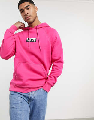 vans overhead box logo hoodie