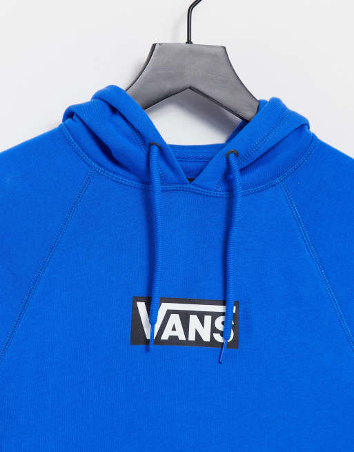 Royal blue 2025 vans hoodie