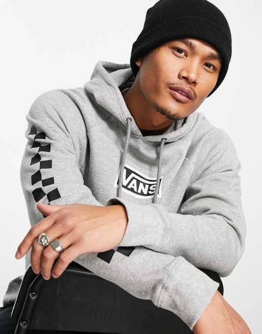 mens grey vans hoodie