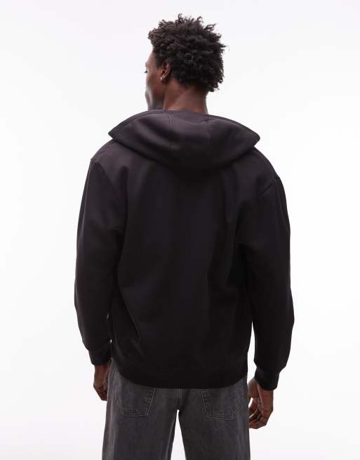 Vans - Veste de survêtement zippée avec logo sur le côté gauche de la poitrine - Noir, 3 de 5