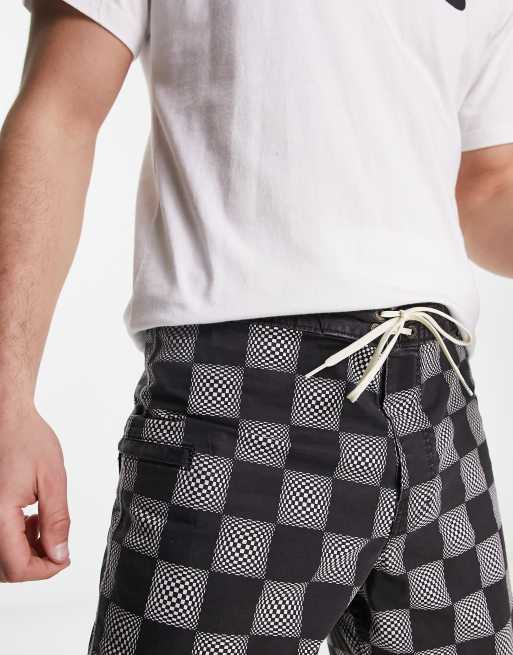 Vans checkered swim trunks outlet